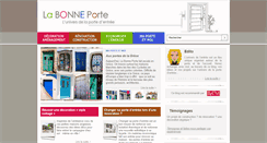 Desktop Screenshot of la-bonne-porte.fr